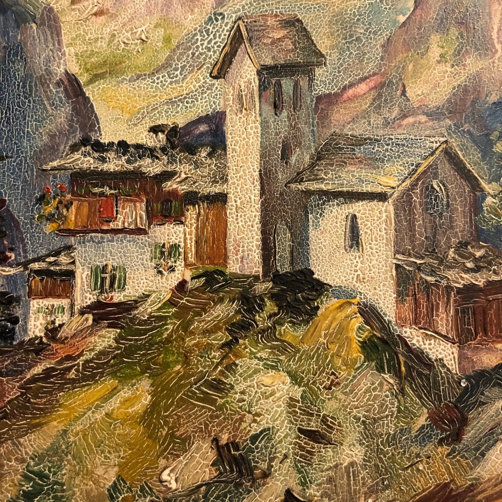 Set of 4 Oil Paintings